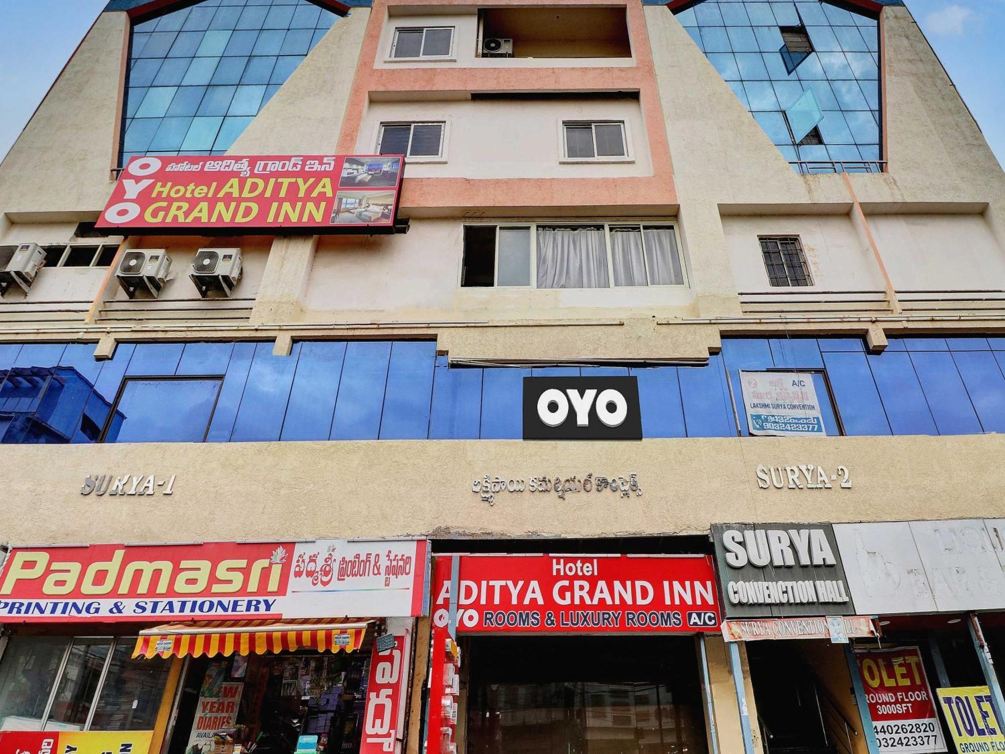 Hotel O Aditya Grand Inn Guntur Exterior photo